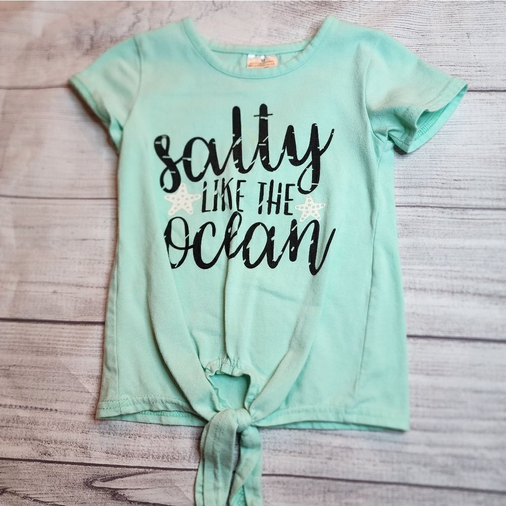 Boutique Salty like the Ocean Toddle Tshirt size 4T/5T